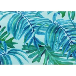 Poolliege türkis 176 x 107 x 72 cm, mit Textilbezug