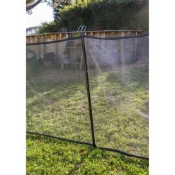 Pool-Schutzgitter schwarz 300 x 133 cm