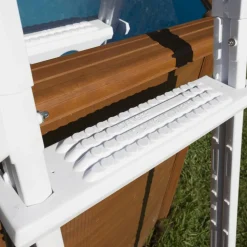 Pool-Sicherheitsleiter, Kunststoff, 2 x 4 Stufen