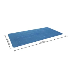 Pool-Solarabdeckplane 'Flowclear™' blau 703 x 336 cm