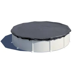 Pool-Winterabdeckung schwarz Ø 730 cm