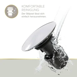 Pop-Up-Ablaufventil 'EasyClean' chromfarben