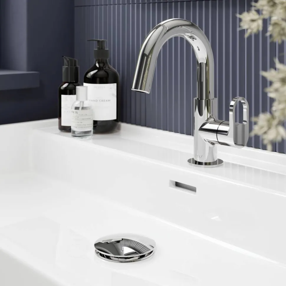 Pop-Up-Ablaufventil 'EasyClean' chromfarben