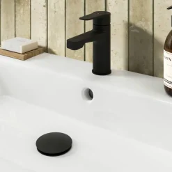 Pop-Up-Ablaufventil 'EasyClean' schwarz-matt