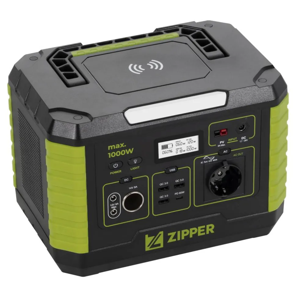 Powerstation 'ZI-PS1000' 230 V 1000 W