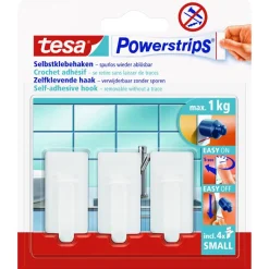 Powerstrips Haken "Classic" weiß 3 Stück
