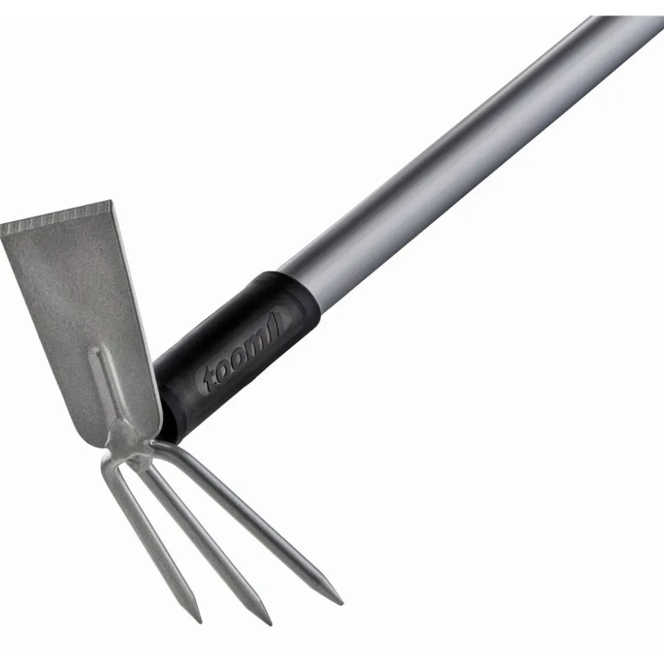 Premium-Doppelhacke Carbonstahl 3 Zinken 154 cm