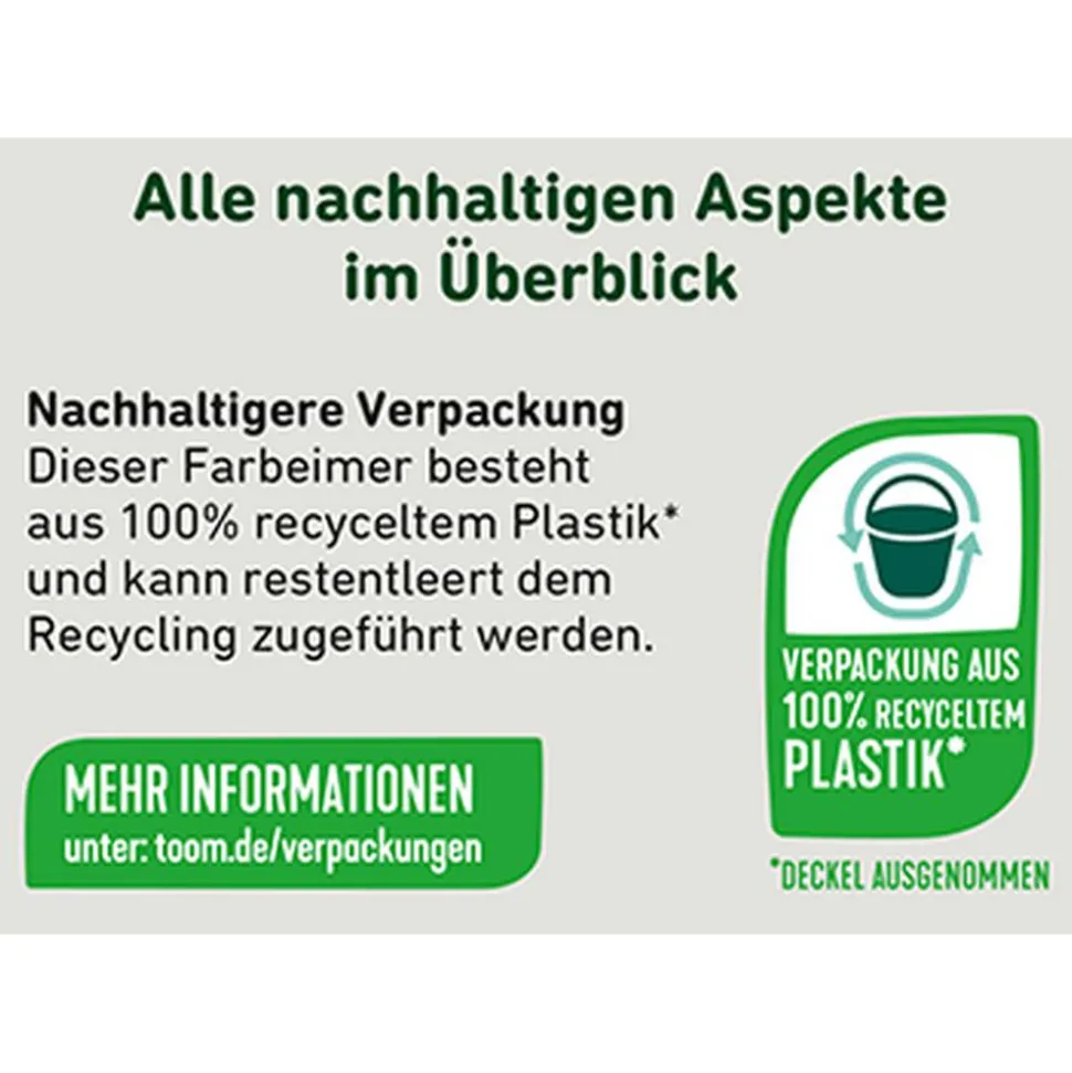Premium-Fassadenweiß seidenmatt 10 l