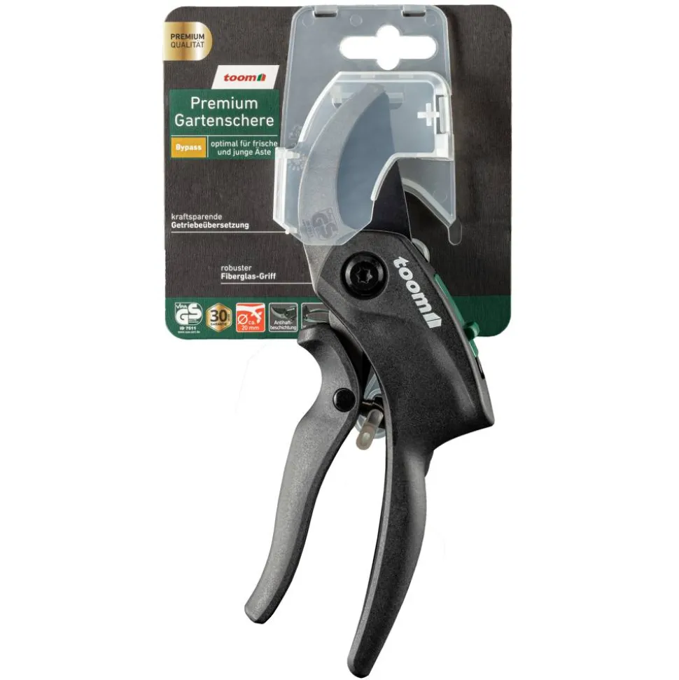 Premium-Gartenschere Bypass Carbonstahl