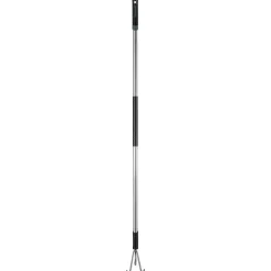Premium-Grubber Carbonstahl 3 Zinken 168 cm