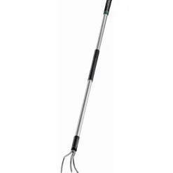 Premium-Grubber Carbonstahl 3 Zinken 168 cm