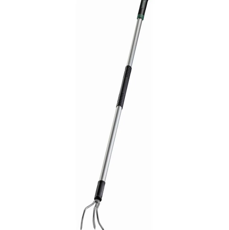 Premium-Grubber Carbonstahl 3 Zinken 168 cm