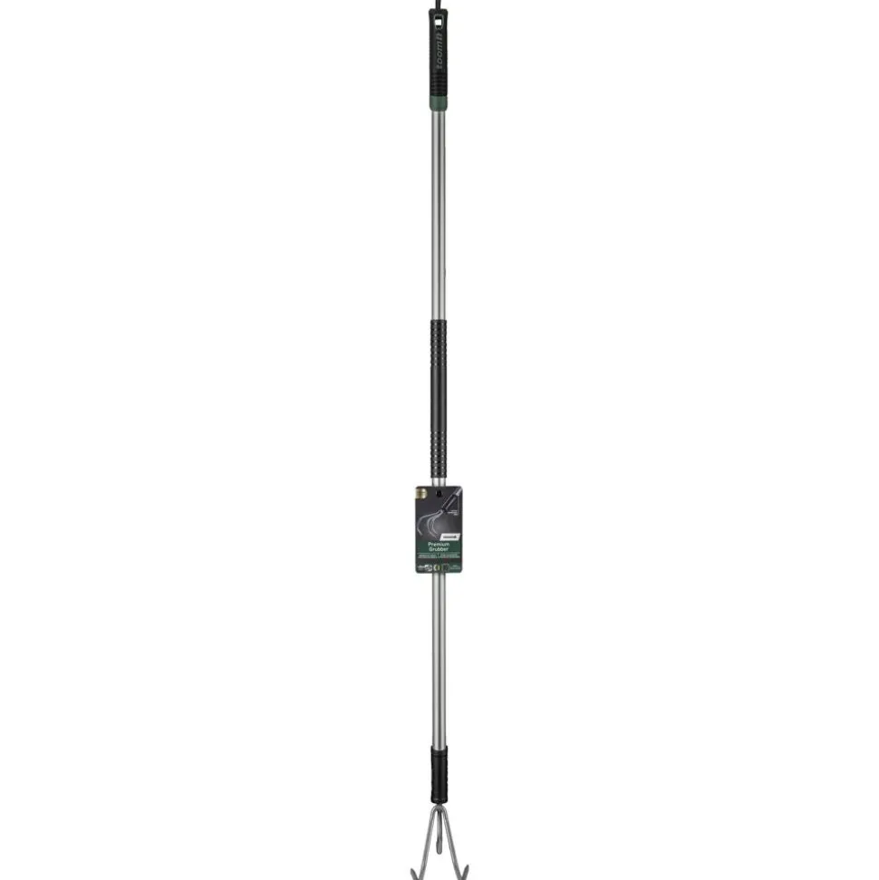 Premium-Grubber Carbonstahl 3 Zinken 168 cm
