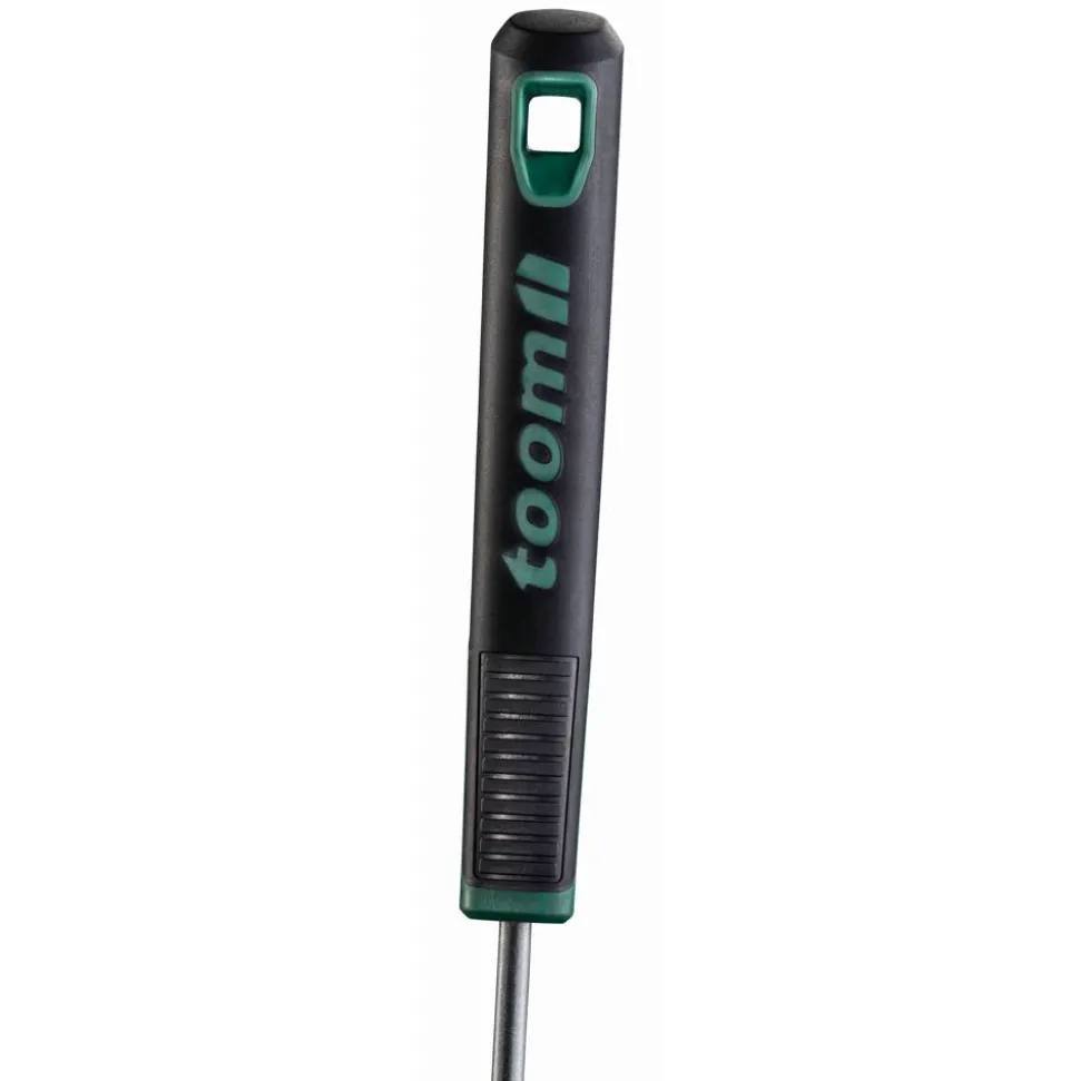 Premium-Hand-Doppelhacke Carbonstahl 3 Zinken 35 cm