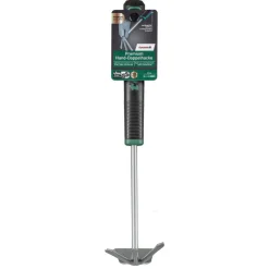 Premium-Hand-Doppelhacke Carbonstahl 3 Zinken 35 cm
