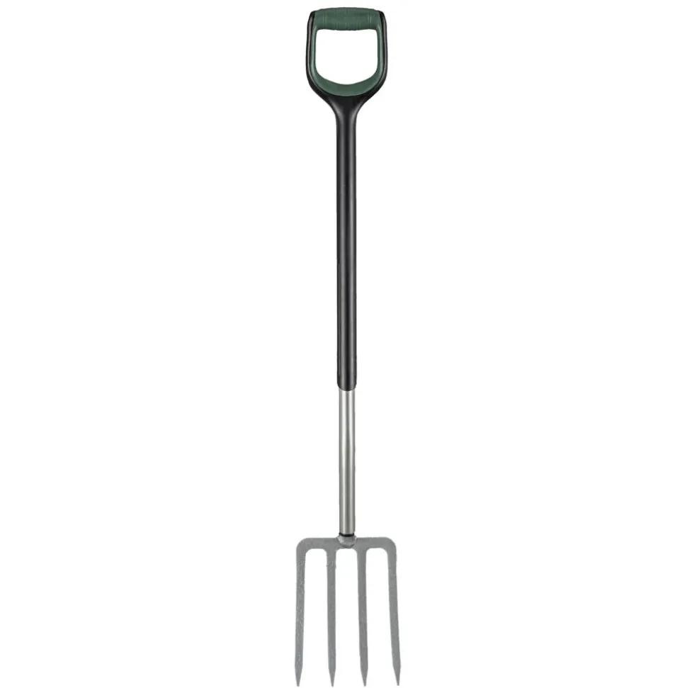 Premium-Spatengabel M Carbonstahl 4 Zinken 108 cm