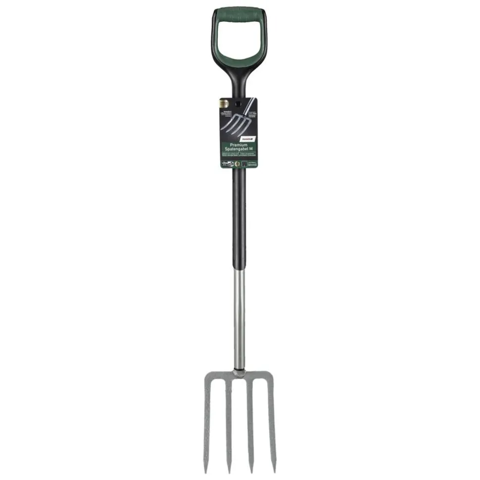 Premium-Spatengabel M Carbonstahl 4 Zinken 108 cm