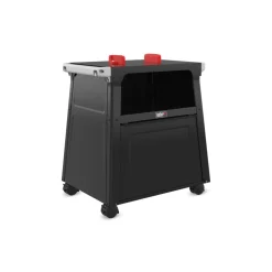 Premium-Stand für Elektrogrill 'Lumin' schwarz 100 x 53,5 x 80 cm