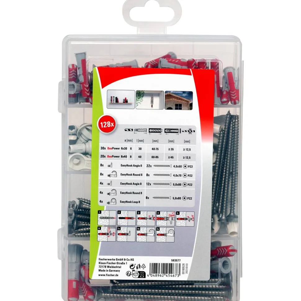 ProfiBox DuoPower + Schrauben 128-teilig