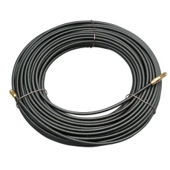 Profi-Einziehspirale Metall schwarz 20 m