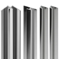 Profilset 'DecoDesign' Chromoptik 255 cm