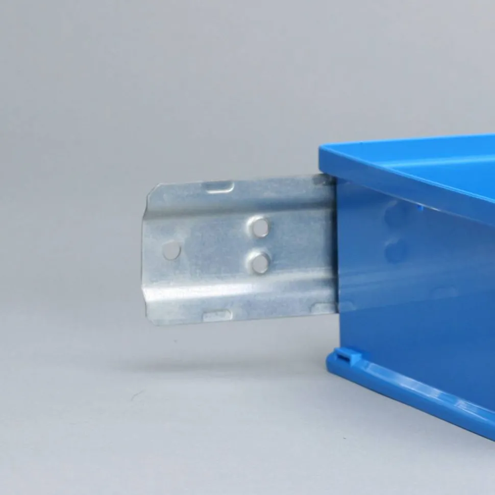 ProfiPlus Sichtboxen-Set 'Set 2/7' 7-teilig blau 61,5 x 16,5 x 7,5 cm