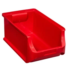 ProfiPlus Stapelsichtbox 'Box 4' rot 35,5 x 20,5 x 15 cm