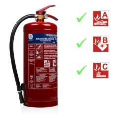 Pulverfeuerlöscher 6 kg