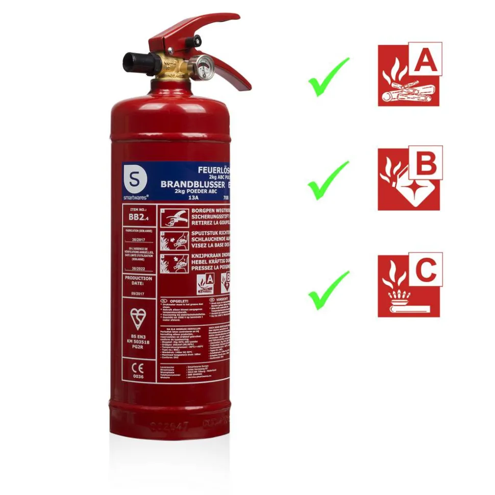 Pulverfeuerlöscher 2 kg