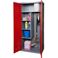 Putz Spind rot 80 x 48 x 180 cm