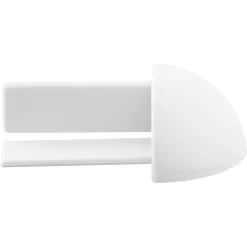 PVC-Außenecke weiß, Breite 8 mm