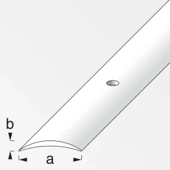 PVC-Übergangsschiene grau 1000 x 30 mm