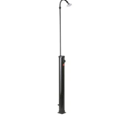 PVC-Solardusche schwarz 9 l