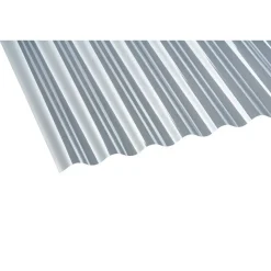 PVC-Wellplatte 'Sinus 76/18' klar 120 x 80 x 0,065 cm