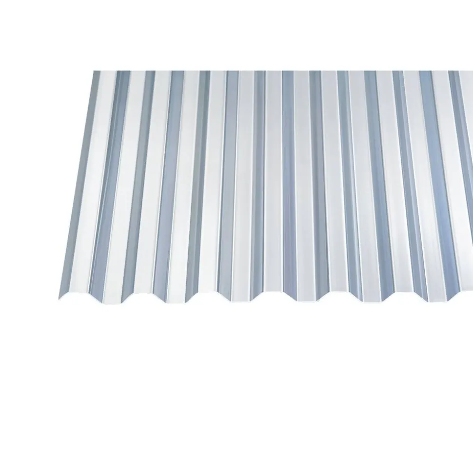 PVC-Wellplatte 'Trapez 70/18' klar 200 x 90 x 0,07 cm