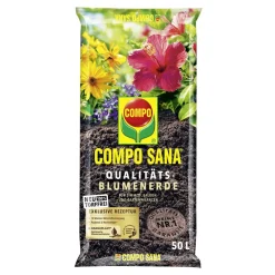 Qualitäts-Blumenerde 'Compo Sana' torffrei 50 l