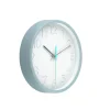Quarz-Wanduhr grau Ø 25 x 5 cm