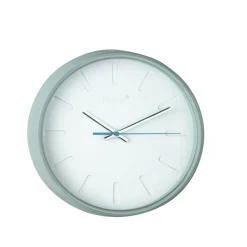Quarz-Wanduhr grau Ø 25 x 5 cm