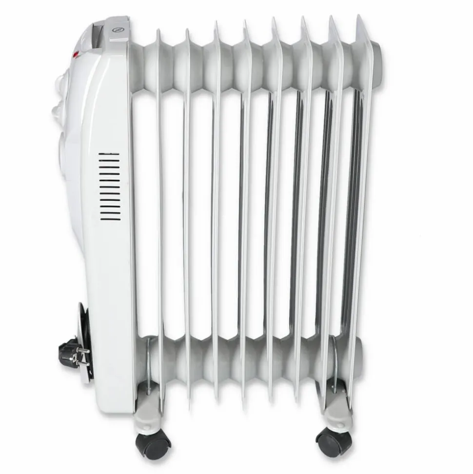 Radiator mit 9 Rippen 2000 W weiß