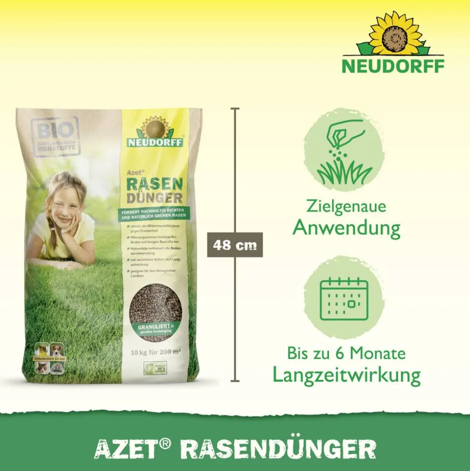 Rasendünger 'Azet' 10 kg
