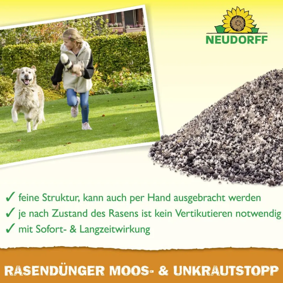 RasenDünger Moos- & UnkrautStopp 18 kg