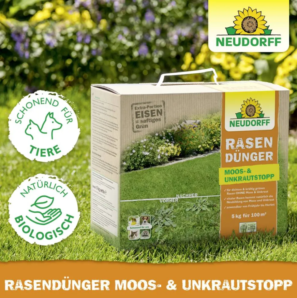 RasenDünger Moos- & UnkrautStopp 18 kg