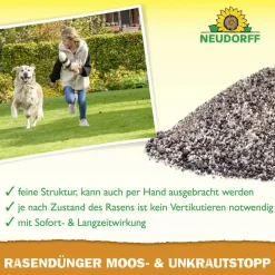 Rasendünger 'Moos- und Unkrautstopp' 5 kg