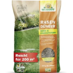 Rasendünger 'Moos- und Unkrautstopp' 10 kg