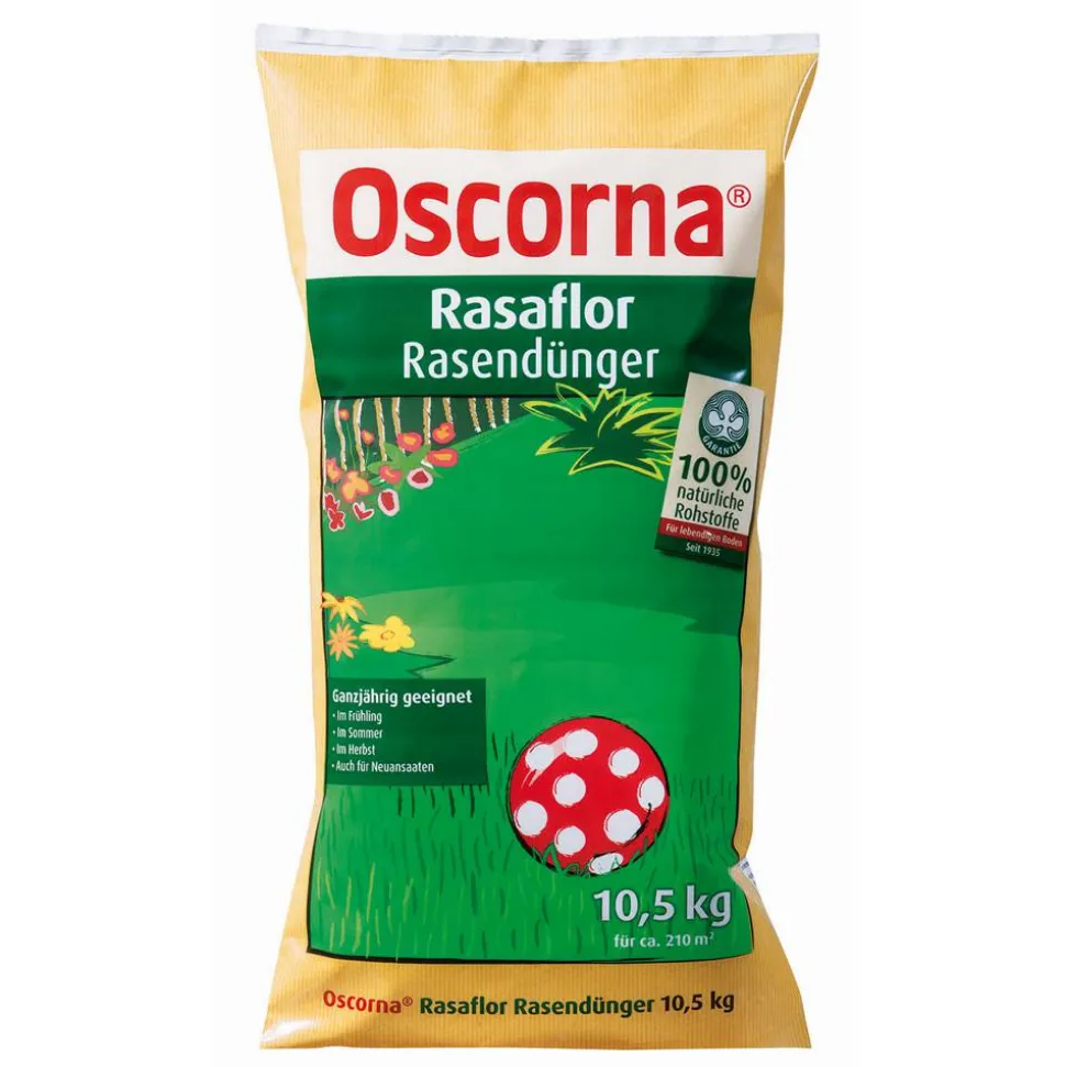 Rasendünger 'Rasaflor' 10,5 kg