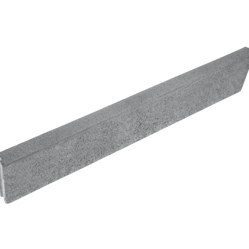 Rasenkante grau 5 x 100 x 15 cm