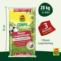 Rasen-Langzeitdünger 20 kg für 800 m²
