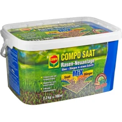 Rasen-Neuanlage 'Compo Saat' Saat/Dünger 2,2 kg