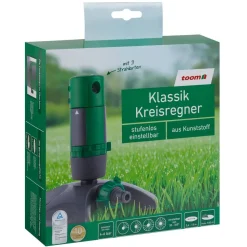 Rasensprenger 'Klassik', mit 3 Strahlarten