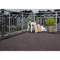 Rasenteppich 'Alteria No. 97' mit Drainage 133 cm x 4 mm braun Meterware